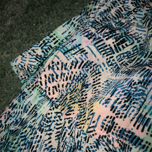 Pastel Ruffle Mini Skirt - Picture 2 of 3